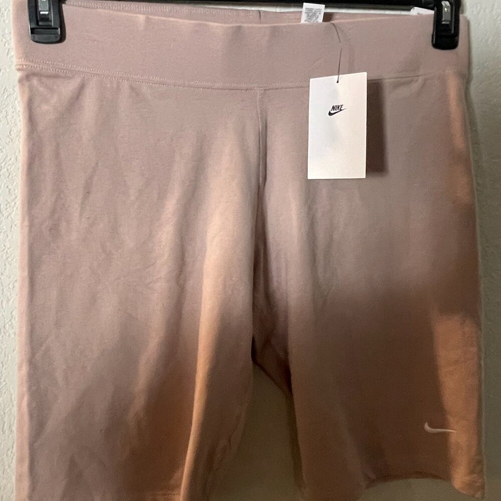 Nike Mauve Plus Size Biker Shorts